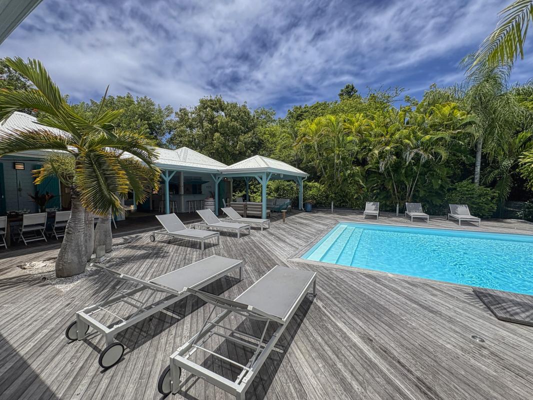 7.Location villa piscine Saint François Guadeloupe_Piscine